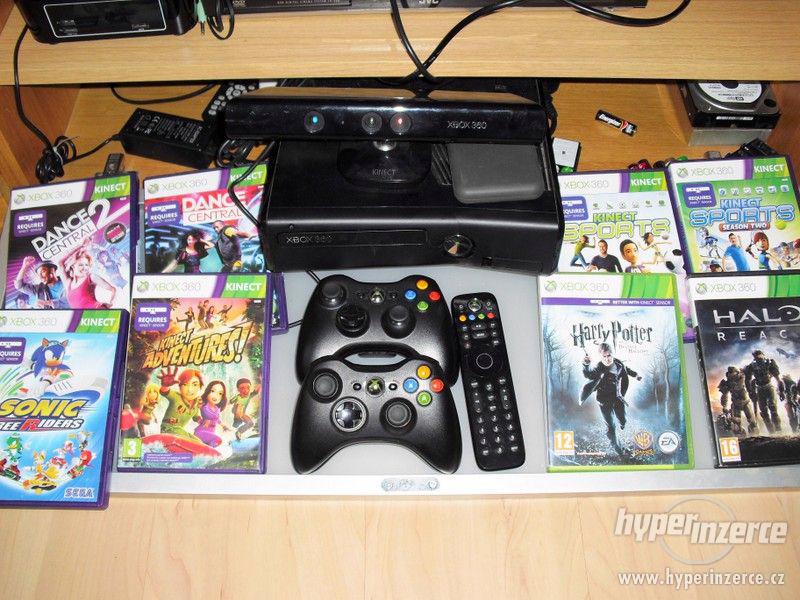 Xbox 360 SLIM KINECT s 500gb HDD a RGH - foto 1