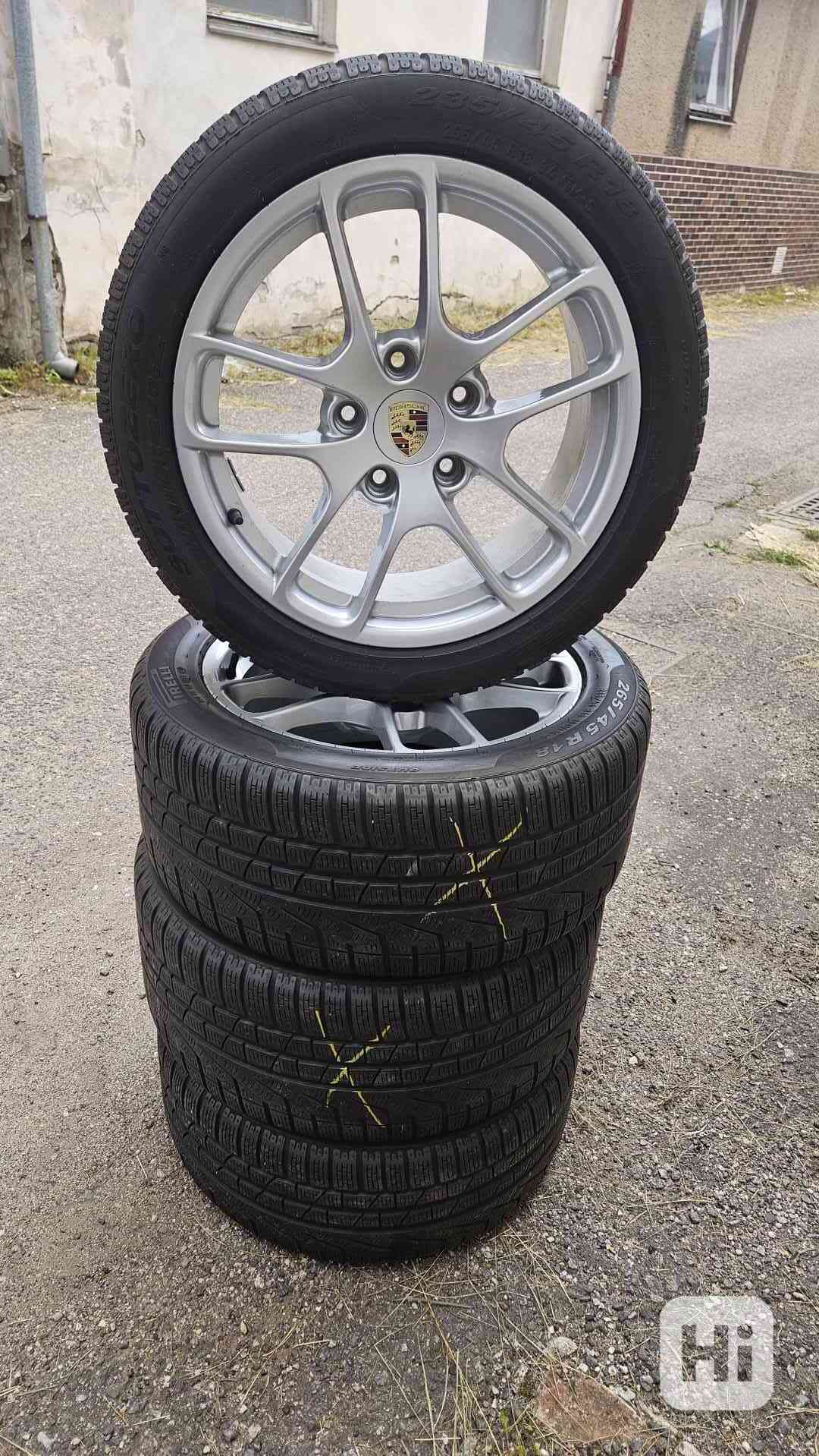 ✅ Na prodej sada kol s pneumatikami – vhodné pro Porsche (na - foto 1