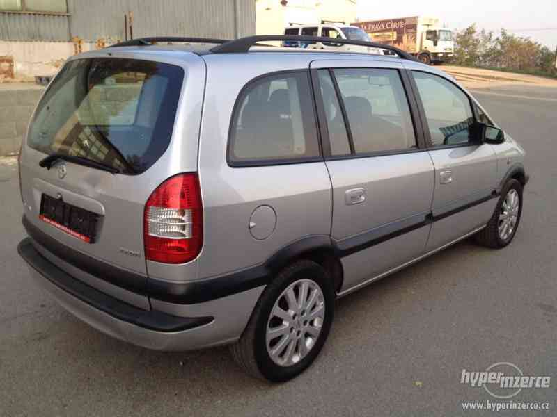 Opel Zafira 2,2Dti Elegance+klima+al.+7míst - foto 6