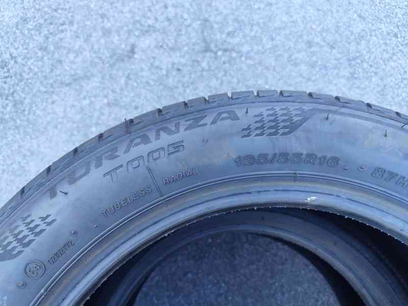 letní pneu 195/55 R16 Bridgestone  - foto 2
