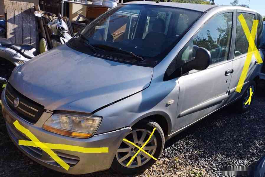 Fiat Multipla 1.9JTD - 88kW , rozprodám na ND - foto 1