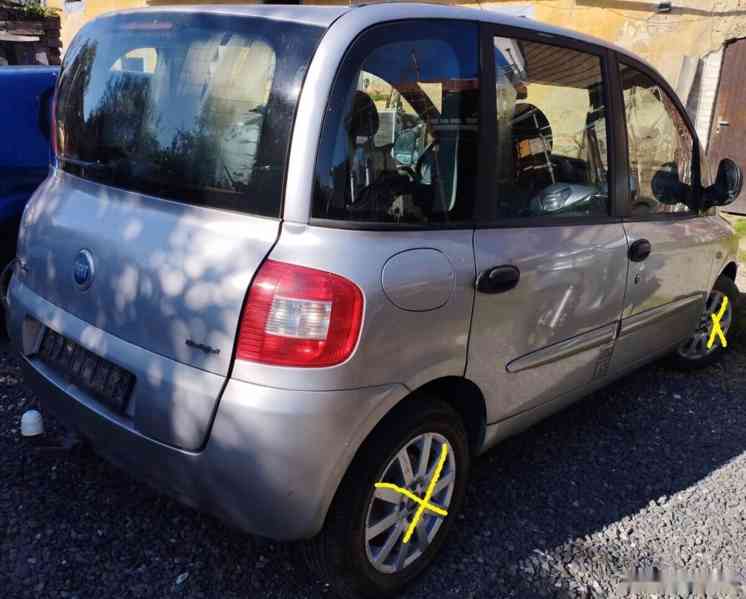 Fiat Multipla 1.9JTD - 88kW , rozprodám na ND - foto 4