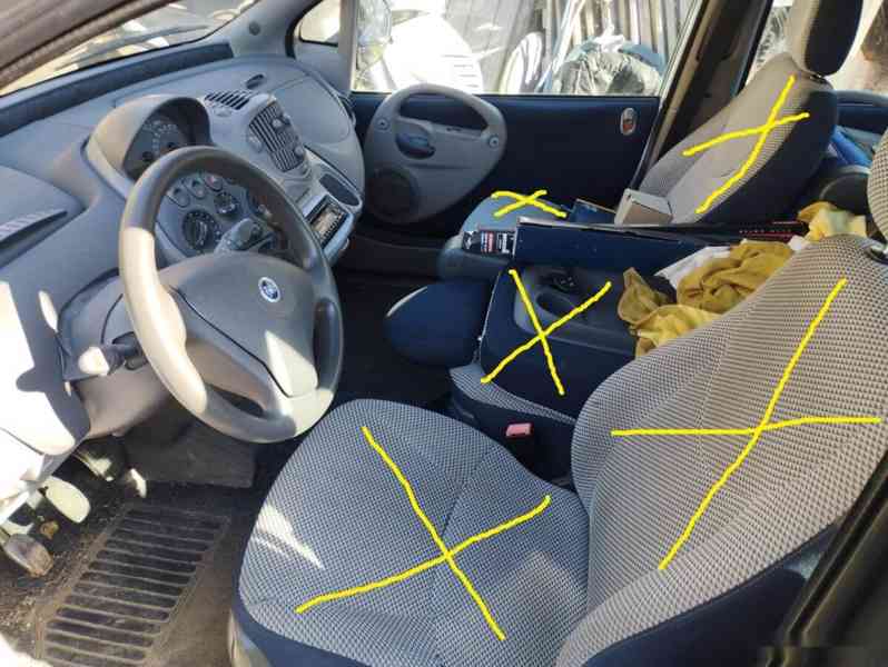 Fiat Multipla 1.9JTD - 88kW , rozprodám na ND - foto 5
