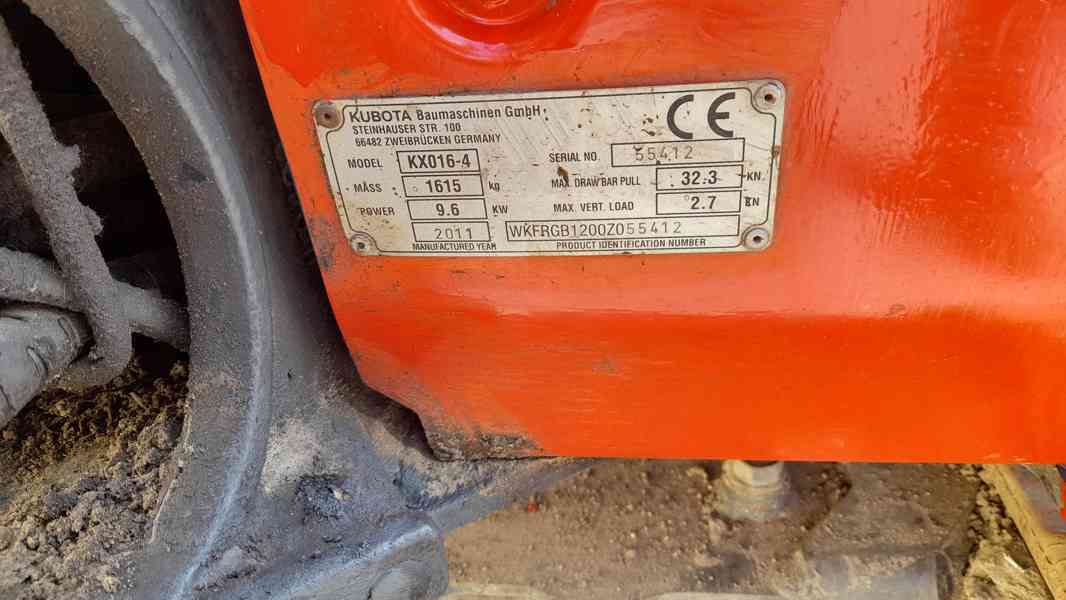 Kubota KX016-4 - foto 15