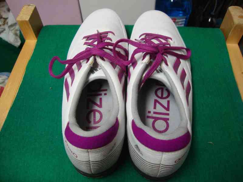 Dámské boty na golf Adidas Adizero bílo-fialové vel.42 pěkné - foto 4
