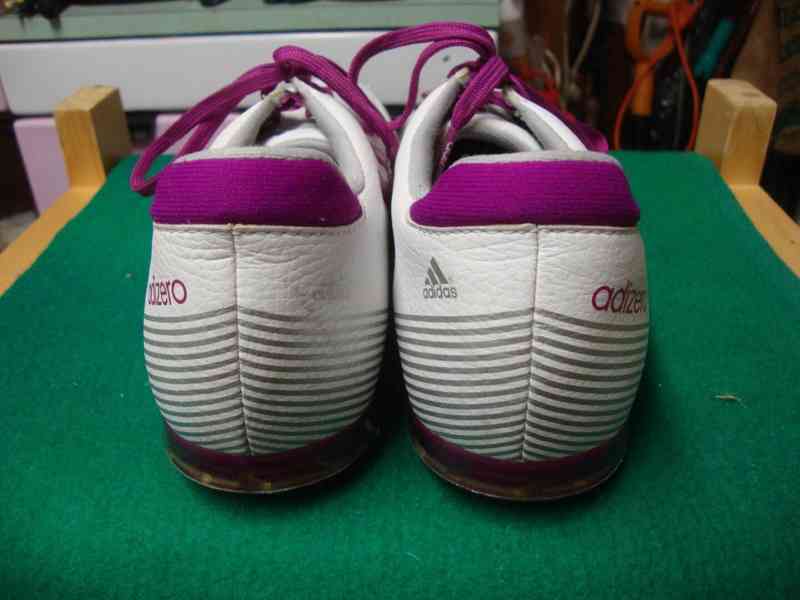 Dámské boty na golf Adidas Adizero bílo-fialové vel.42 pěkné - foto 3