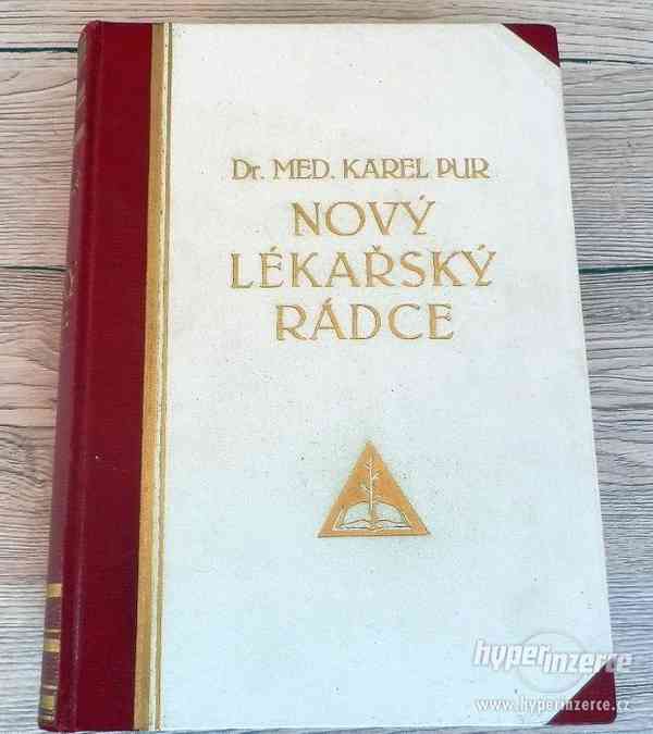 Starožitná kniha Nový lékařský rádce z roku 1930 - foto 1