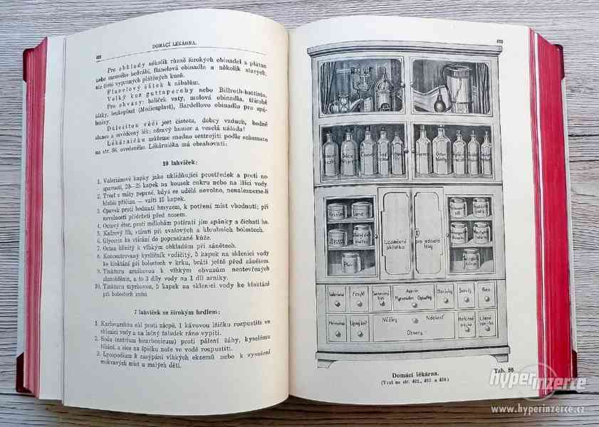 Starožitná kniha Nový lékařský rádce z roku 1930 - foto 6