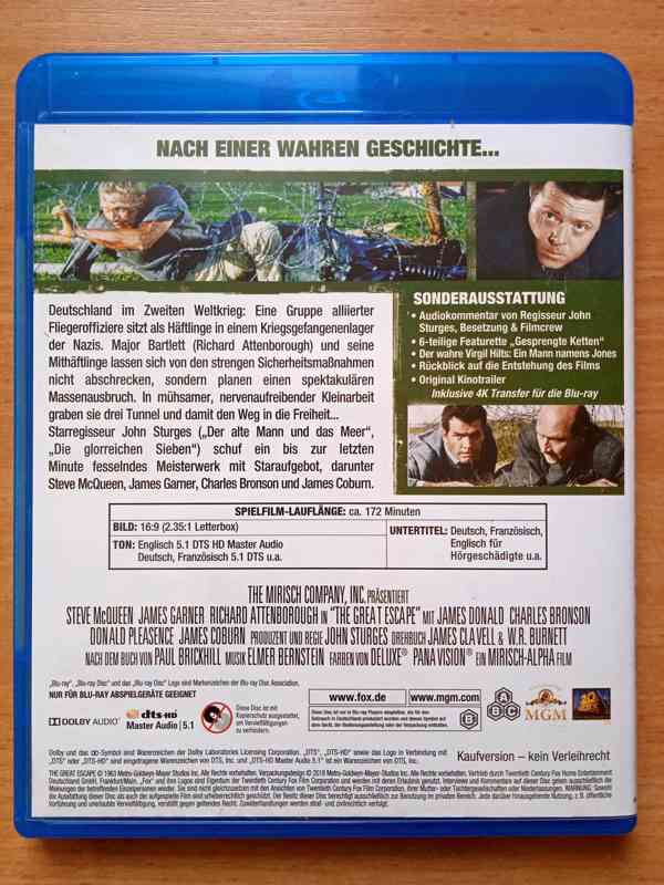 Blu-ray VELKÝ ÚTĚK (CZ titulky) - foto 2