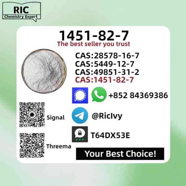 Master-Grade Bulk Supply 1451-82-7 B.MK 5449-12-7