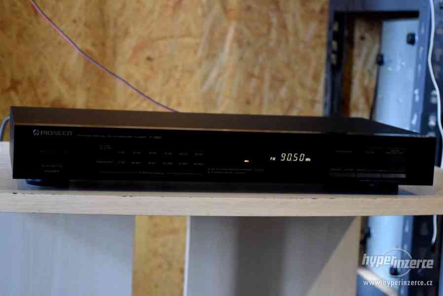 PIONEER F-551 LEVNÝ STEREO TUNER !! - foto 1