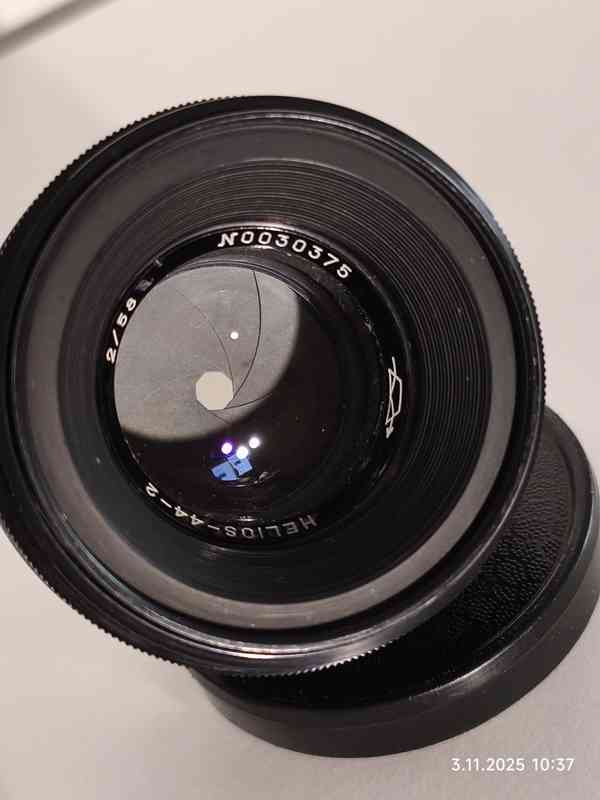Helios 44-2 KMZ WHITE 58mm f/2 M42 (N0030375) - foto 1