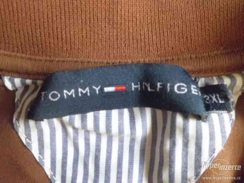 TOMMY HILFIGER   pánské pružné tričko  XL - foto 2
