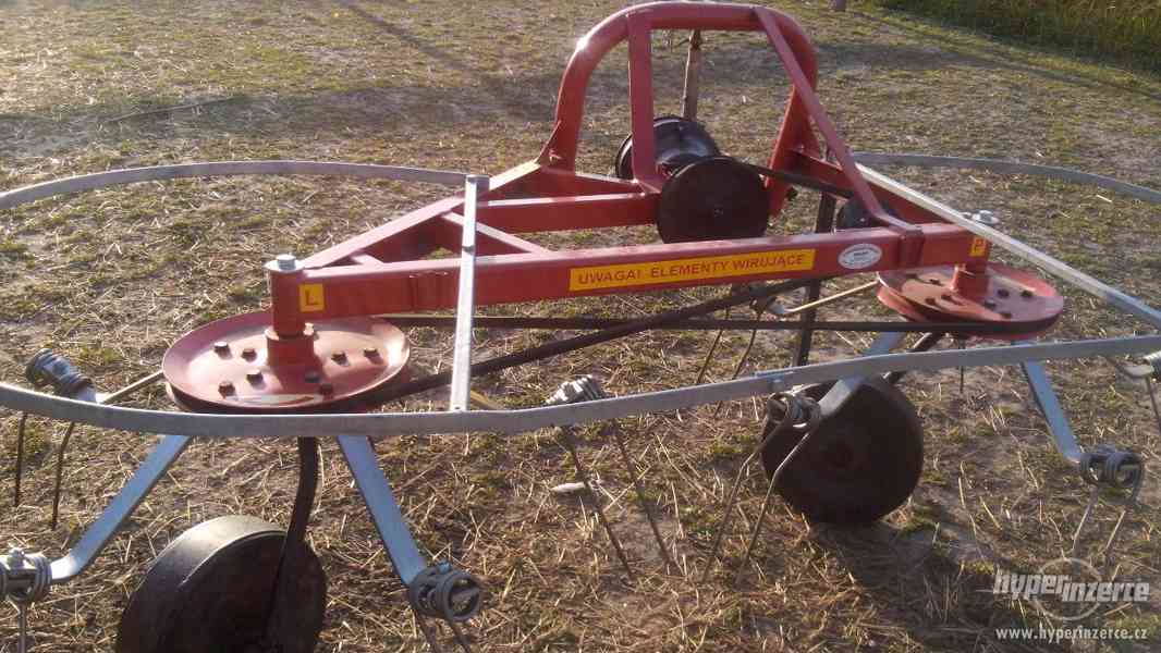 Prodám obraceč sena, píce, 2,7 m - foto 3