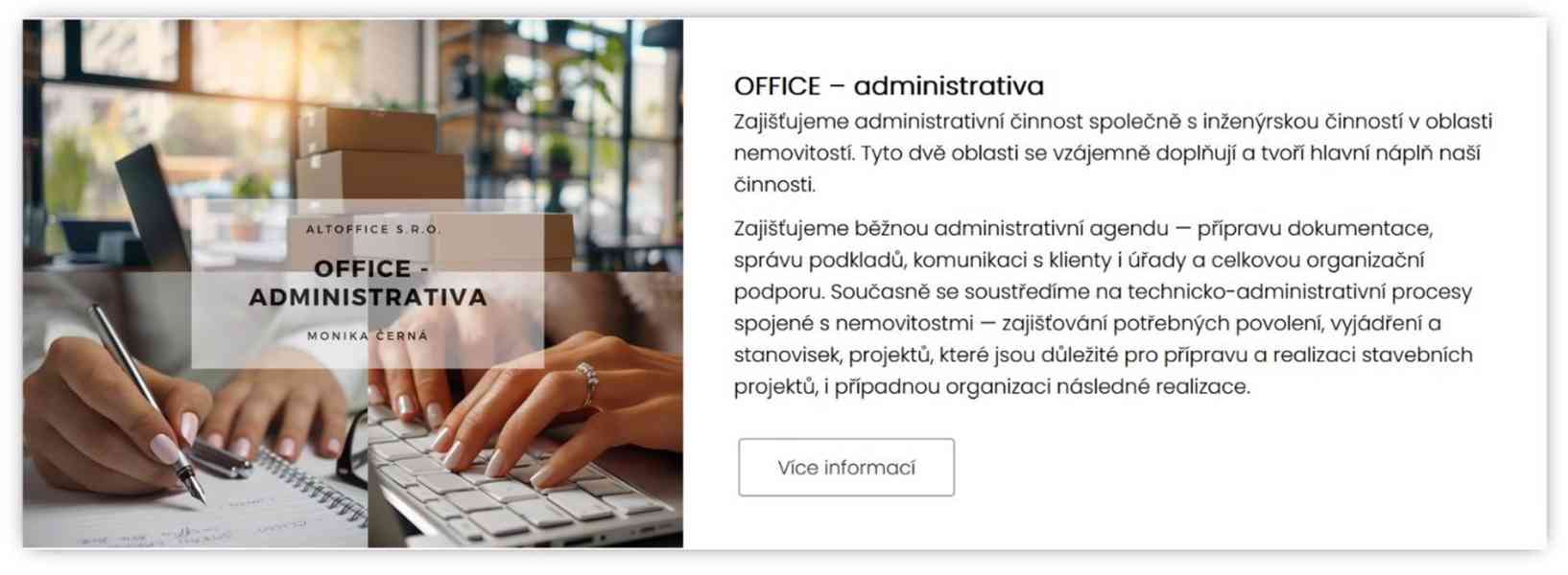 Admin - Služby  - foto 5