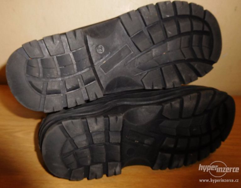 Zimní boty (bufy), velmi kvalitní, kožené, vel. 37 - foto 3