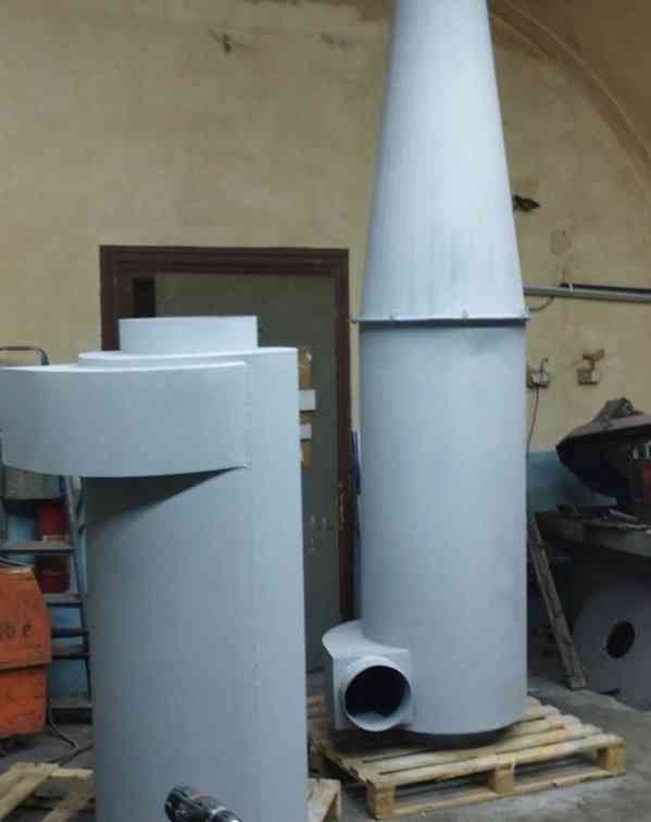 Cyklonový odlučovač pilin  - foto 4