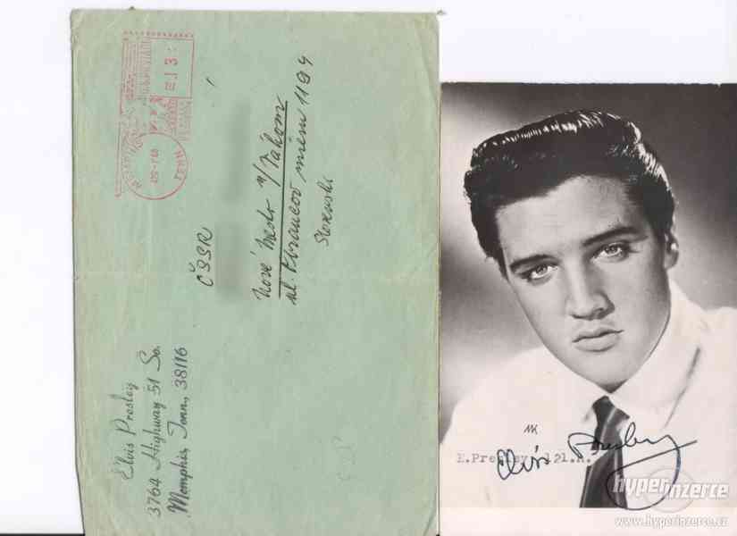 Autogram Elvis Presley - foto 1