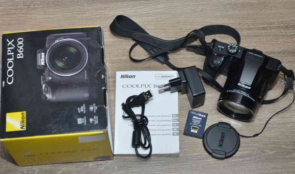 Nikon CoolPix B600 16 MPix*60 O.ZOOM Full HDV WIFI - foto 3