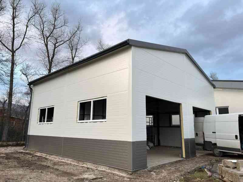 OCELOVÁ KONSTRUKCE HALY - MONTOVANÁ HALA 12x12x6m - foto 4