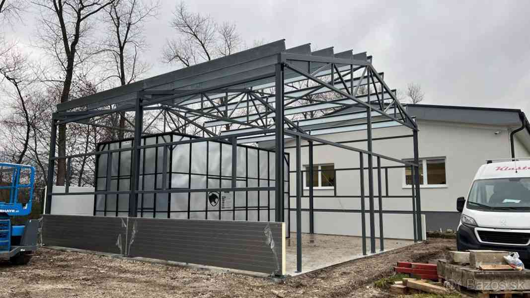 OCELOVÁ KONSTRUKCE HALY - MONTOVANÁ HALA 12x12x6m - foto 2