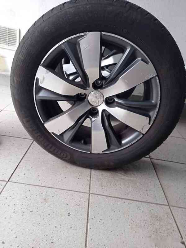 Alu kola Peugeot, letní pneu Continental 195/ 60 R16 H XL - foto 2