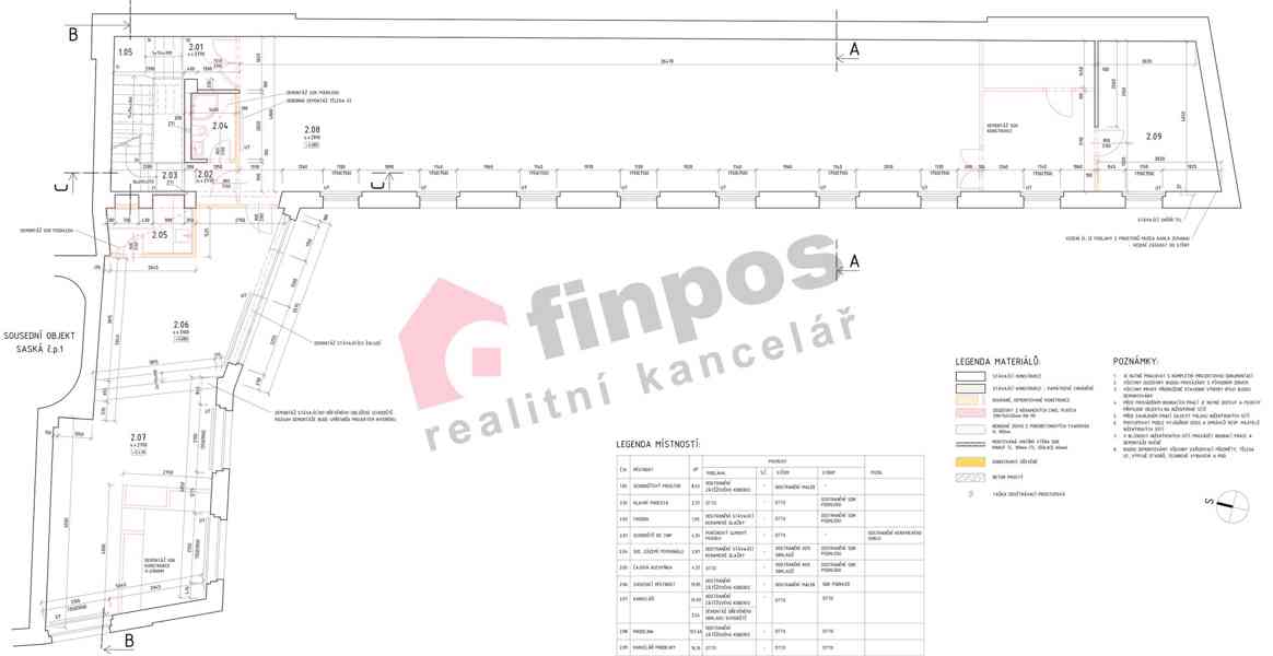 Pronájem Komerčních prostor 255m2, Saská - Praha - foto 27