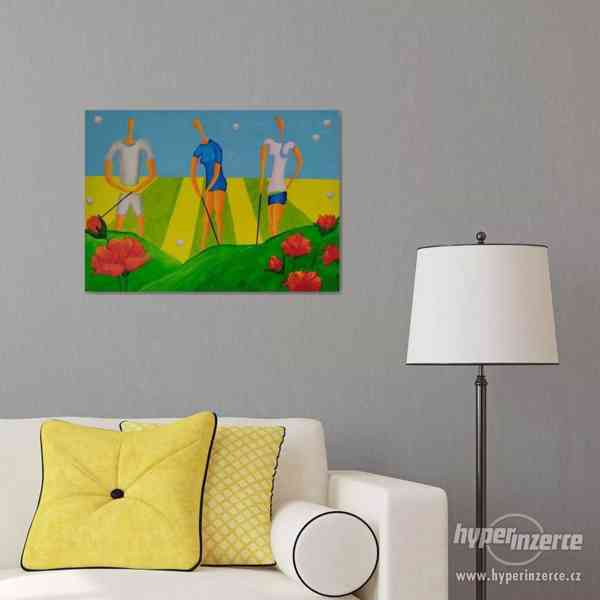 Golf - malby 70 x 50 cm na prodej - foto 2