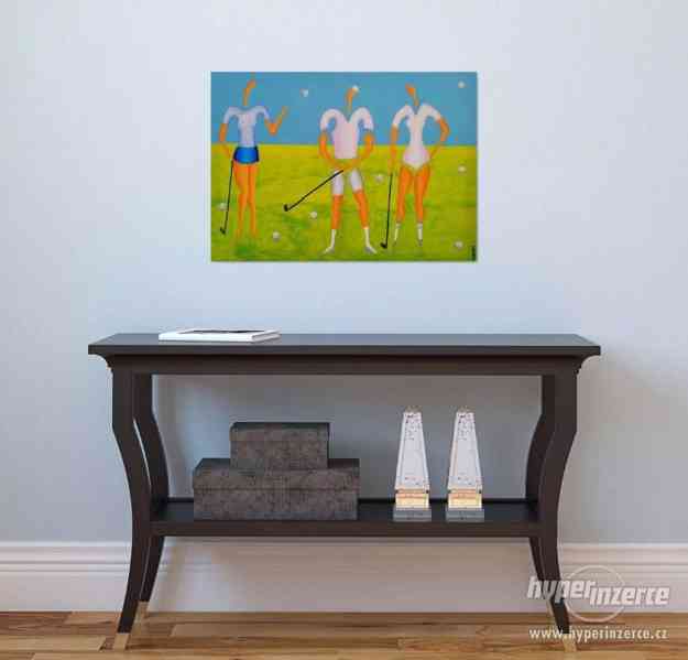 Golf - malby 70 x 50 cm na prodej - foto 8