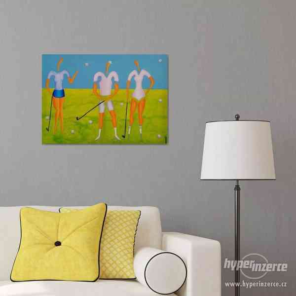 Golf - malby 70 x 50 cm na prodej - foto 9