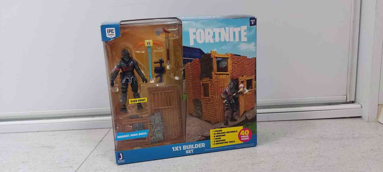 Fortnite Builder Set s figurkou Black Knight - foto 1
