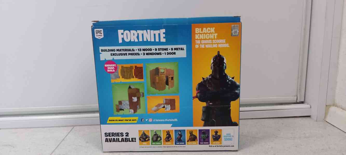 Fortnite Builder Set s figurkou Black Knight - foto 3