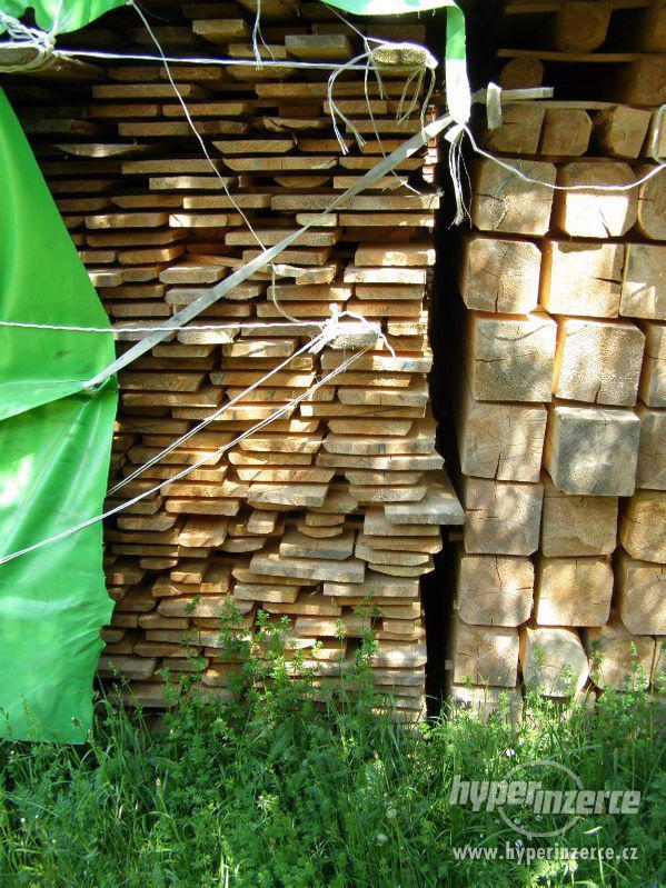 Smrkové fošny, prkna, hranoly, latě - foto 2