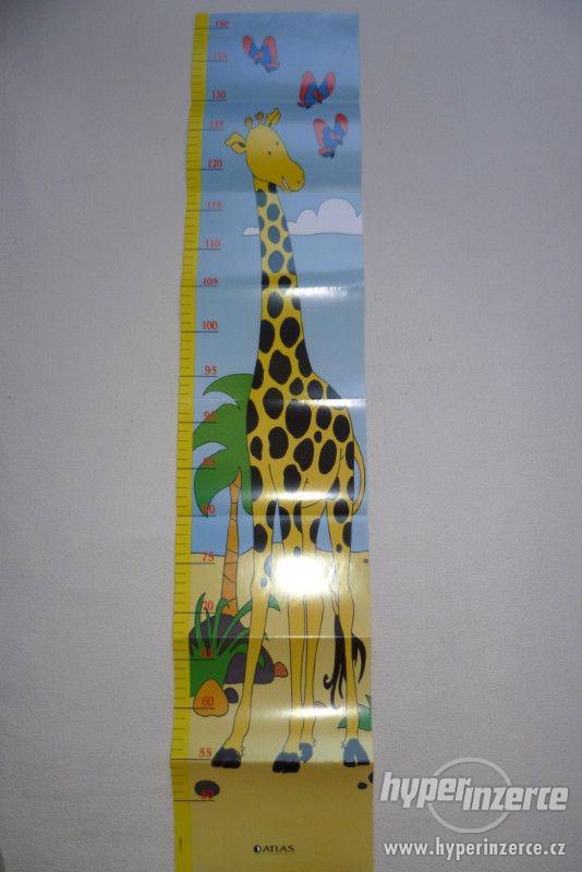 Papírový dětský metr - Žirafa - foto 1