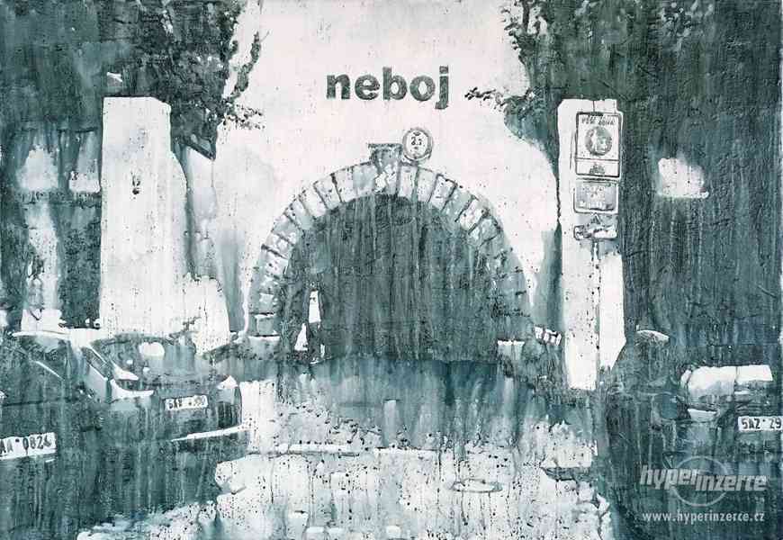 Neboj. Obraz. Karlín. - foto 1