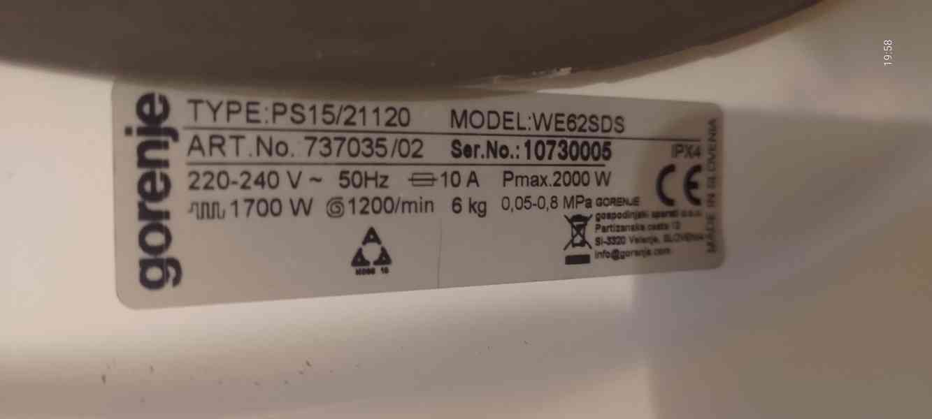 Pračka Gorenje  - foto 9
