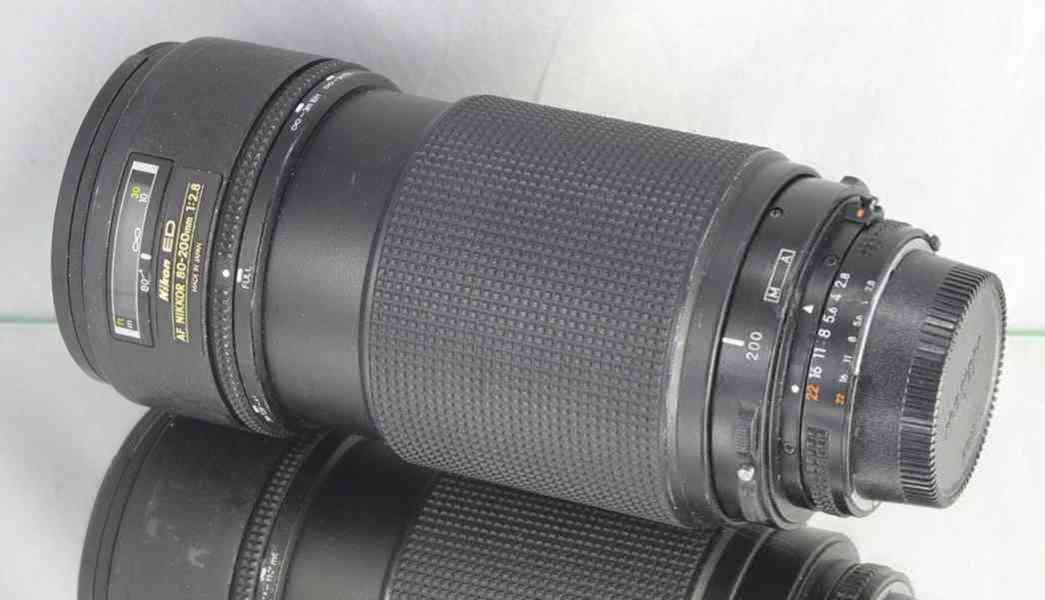 Nikon AF Nikkor 80-200mm 1:2.8 ED **f/2,8 FX Tele-Zoom lens - foto 7