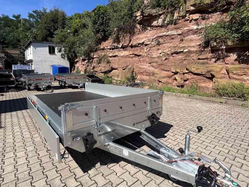 Přívěs 325 x 171 cm, 2700 kg, ALU TRANSPORTÉR - foto 7