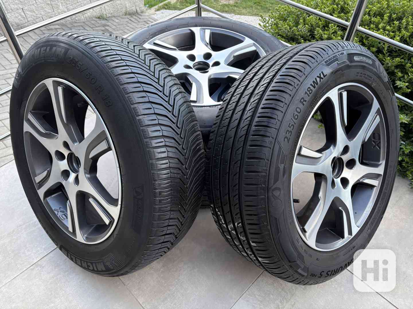 Originální ALU kola na Volvo XC60 235/60 R18 107W - foto 1