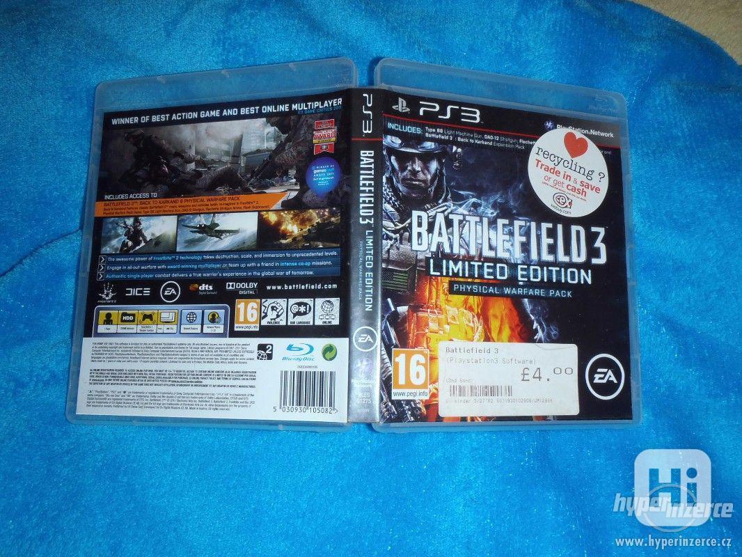 PS3 hra Battlefield 3 limited edition physical warfare pack. - foto 1