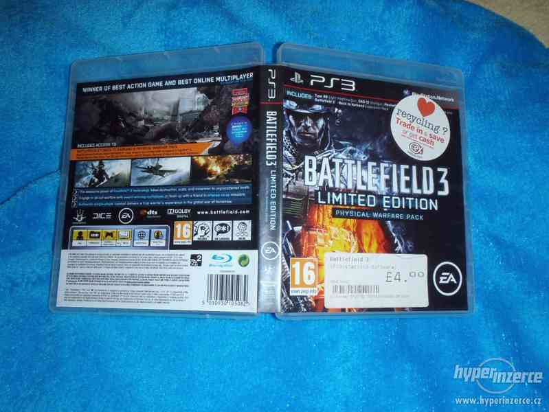 PS3 hra Battlefield 3 limited edition physical warfare pack. - foto 1