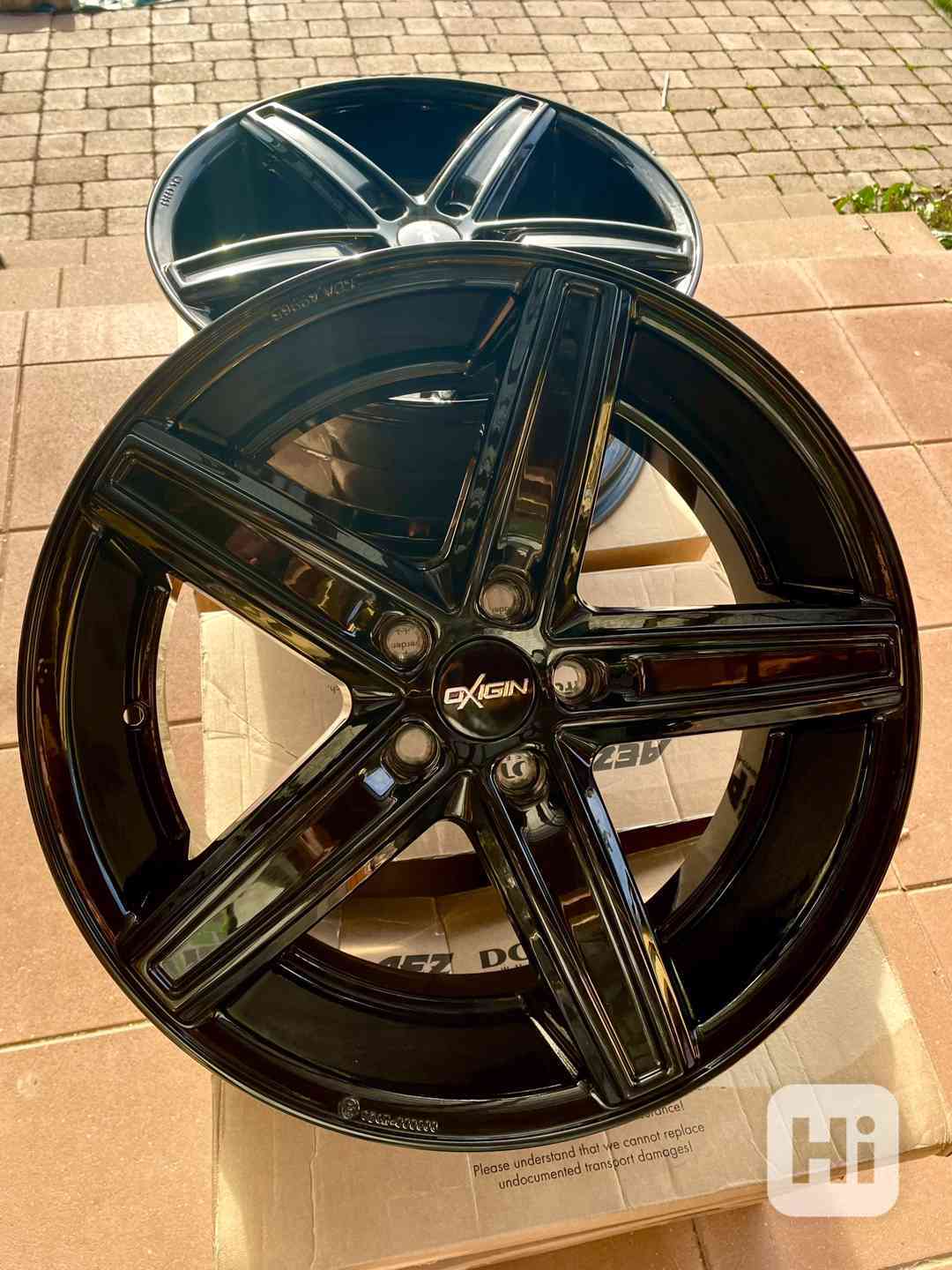 18” ALU disky Oxigin Concave Black 5x108 - foto 1