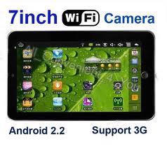 7" ANDROID WIFI TABLET. 4 GB. 256 MB. 800MHZ - foto 1
