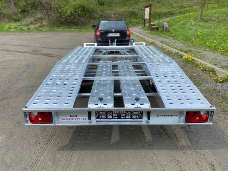 Dvoulomenný autopřepravník TEMARED CAR 4520S 2700kg - foto 3