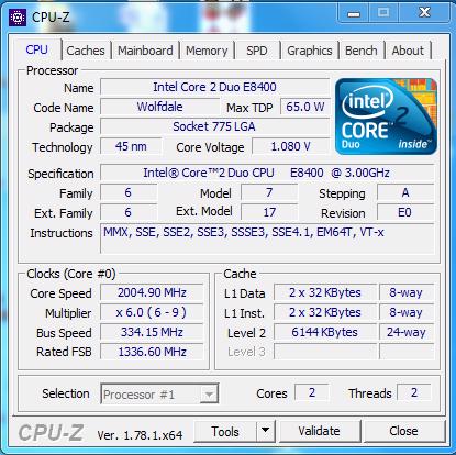 Intel Core 2 Duo Processor E8400 - foto 8