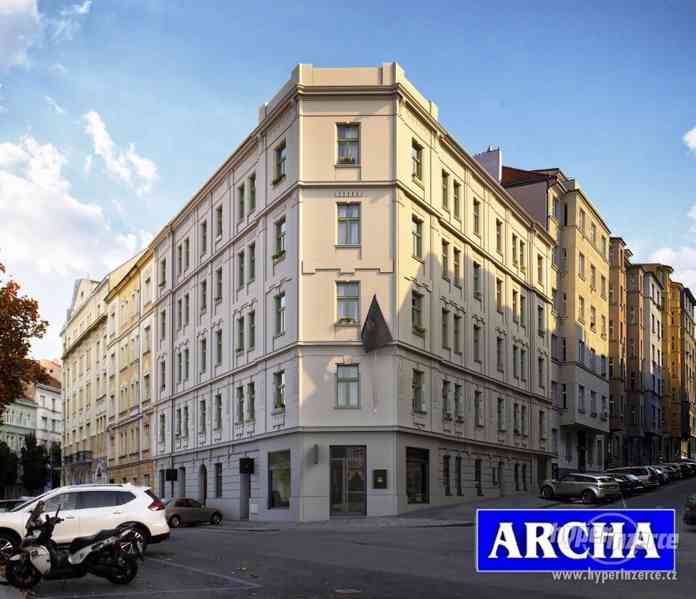 Prodej bytu 1+kk,  41,3 m2, předzahrádka, Praha 3 - foto 6