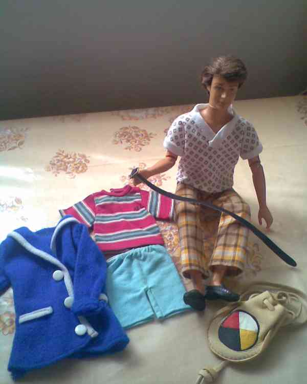 Ken kloubový s pejskem - foto 2