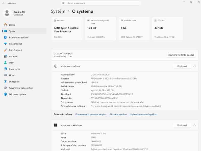 🔥 HERNÍ PC RYZEN 5 3600, 16GB RAM, RX 5700XT OC, SSD 🔥 - foto 8