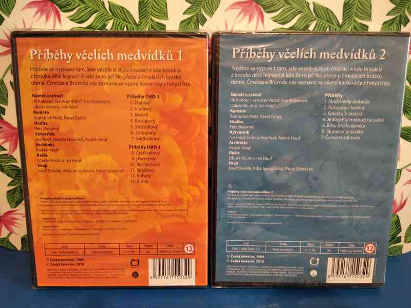 DVD Včelí medvídci 1 + 2 nové zabalené  - foto 2