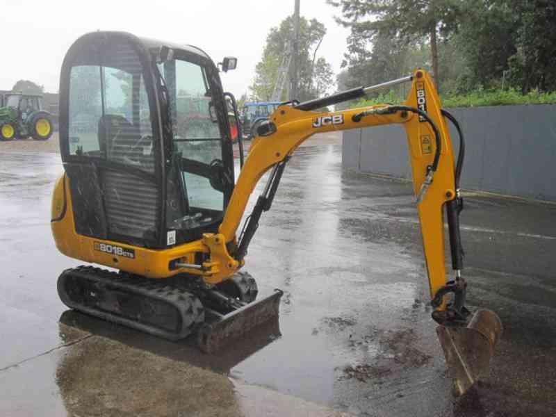 Minibagr JCB 8018 CTs - foto 1